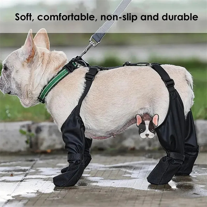 Botas Impermeables para Perros - Set de 4 Talla M