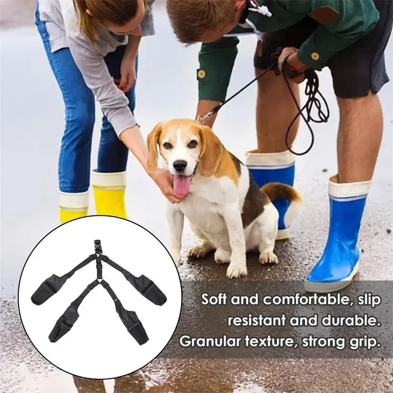 Botas Impermeables para Perros - Set de 4 Talla M