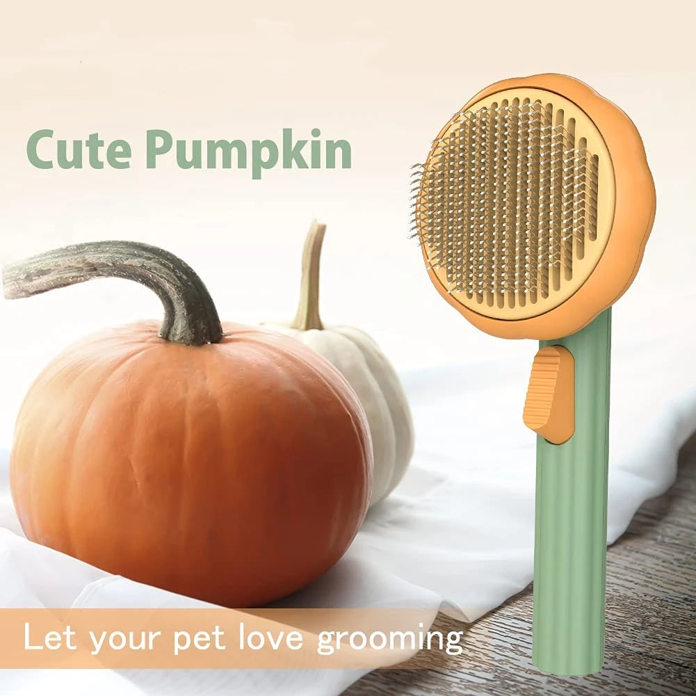 Cepillo Autolimpiable Calabaza para Perros y Gatos – vista 5 | Pawformance