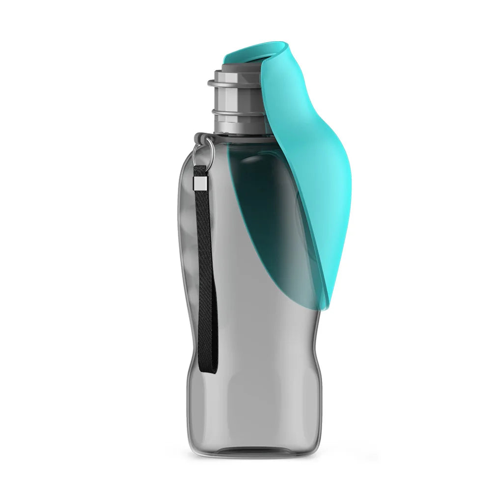 Botella de Agua Plegable para Perros | Diseño Hoja Portátil