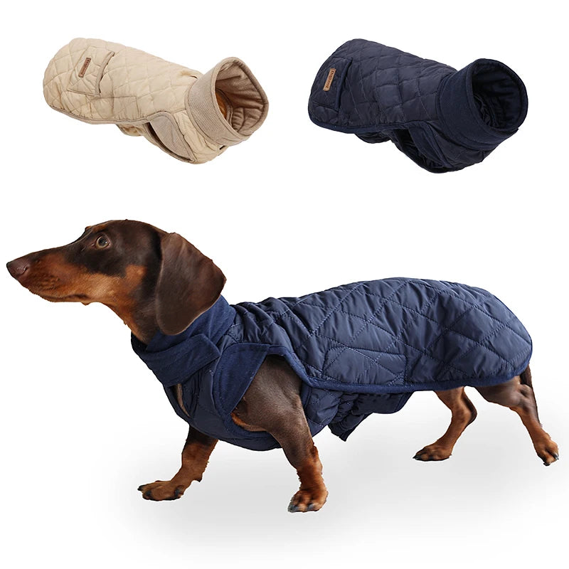 Chaqueta Otoño-Invierno para Perros Salchicha | Impermeable y Cálida