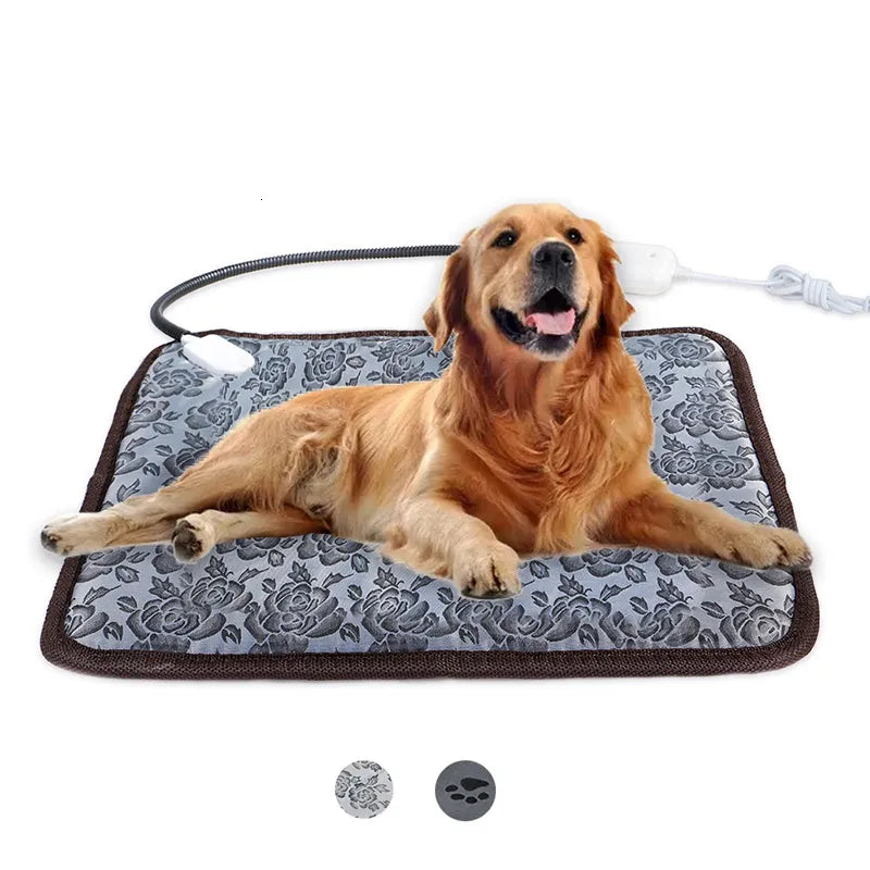 Cama Térmica Calefactora para Perros - Manta Eléctrica de Calor