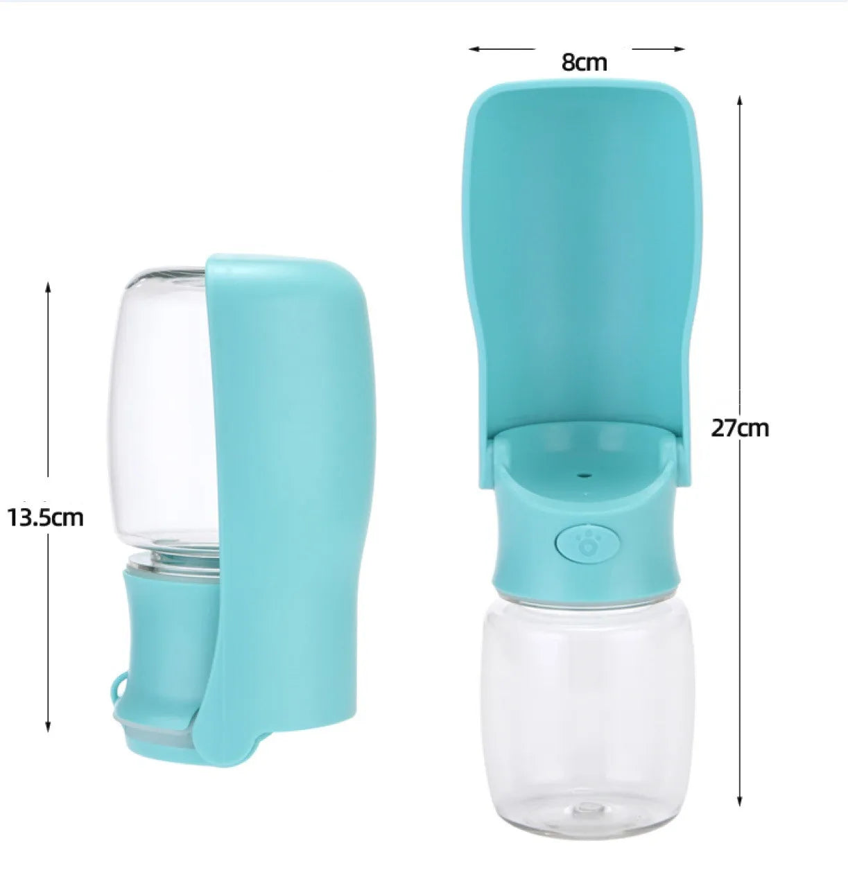 Botella de Agua Portátil Plegable para Perros
