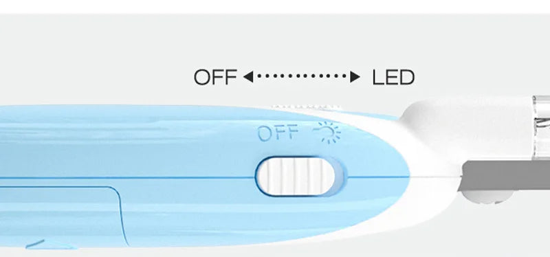 Kit Peluquería en Casa | Cortaúñas LED + Cepillo Autolimpiable